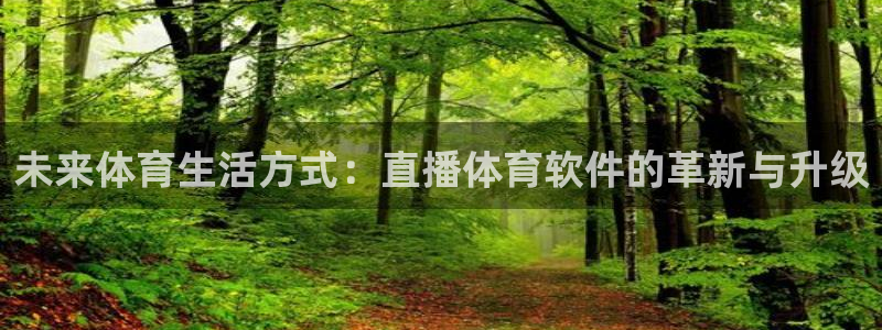 飞球直播账号：未来体育生活方式：直播体育软件的革新与升级