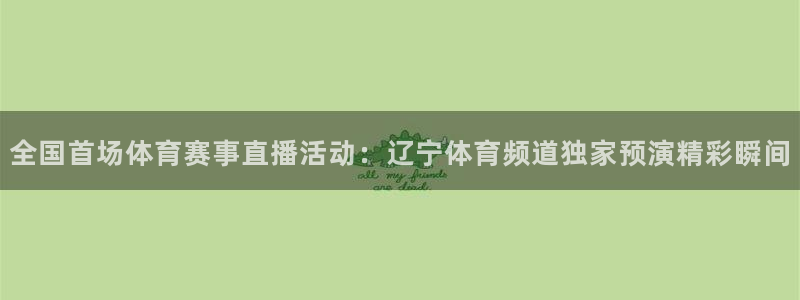 飞球直播app：全国首场体育赛事直播活动：辽宁体育频道独家预演精彩瞬间